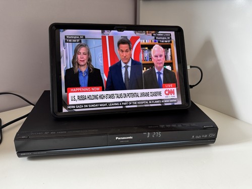 Panasonic DMR-XS385 DVD Player Recorder 250GB Freesat HD Twin Tuner *Read Desc.* - Picture 10 of 14