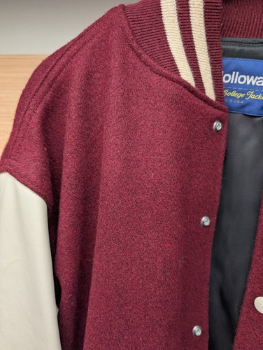 🔴 Chaqueta Universitaria Granate "COLGATE" Holloway Original Chaqueta Universitaria - Talla M... - Imagen 5 de 13