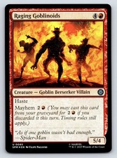 Raging Goblinoids MTG FOIL U Marvel's Spider-Man 85 NM