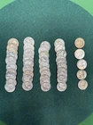 45 George Washington 90% Silver Quarters, $11.25 Face Value, See Description