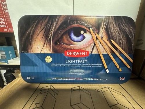 Lápices de colores Derwent Lightfast 100 estaño 4 mm núcleo ancho 100 % 2306017 - Imagen 8 de 12