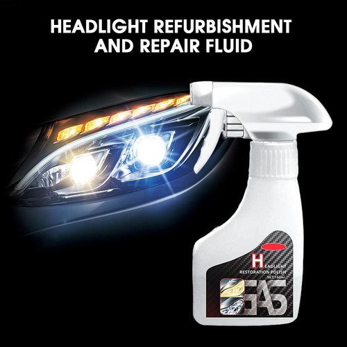 Headlight Restoration Kit Car Veh icle Lamp Lens Cleaning Polish Repair Tool- - Picture 4 of 15