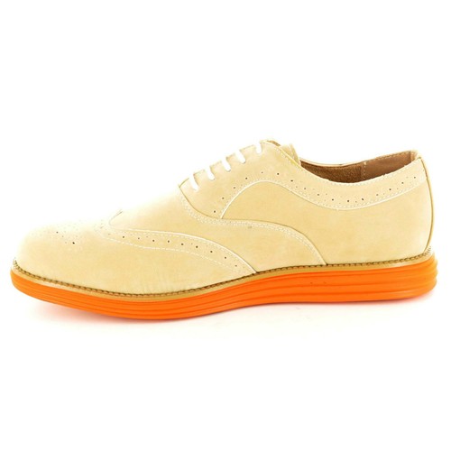 New Mens Casual Formal Lace Up Brogue Designer Shoes In UK Sizes 6 7 8 9 10 11 - Picture 60 of 140