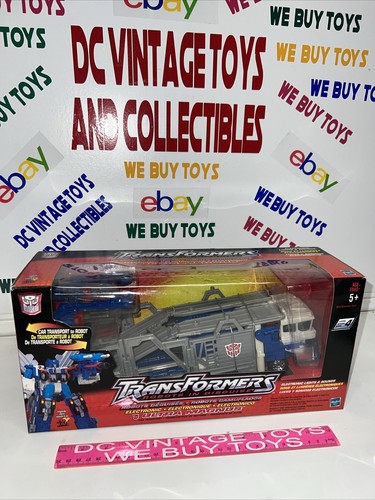 2001 Hasbro Transformers Electronic Ultra Magnus Car Transport Truck New ๐ฅ