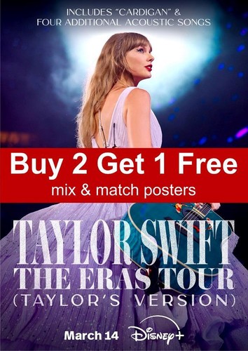 Taylor Swift The Eras Tour Taylors Version Poster - Bild 1 von 3