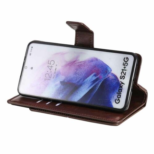 For Samsung S23 Ultra S22 S21 S20 S10 S9 S8+ Wallet Card Slot Leather Case Cover - Picture 27 of 38