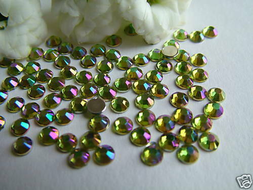 1000 4mm AB Round Flat Back Rhinestone FREE UK P&P - Picture 8 of 12
