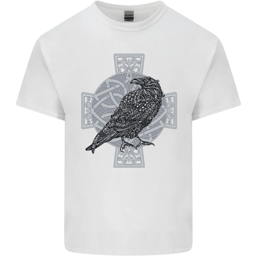 Odin Keltisch Rabe Viking Tattoo Kreuz Runen Kinder T-shirt Jungen Mädchen - Picture 20 of 77