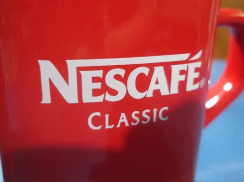 3 x Nestle NESCAFE Classic Red Coffee Rare Vintage Cups/Mugs Ceramic Porcelain ! - Picture 5 of 5