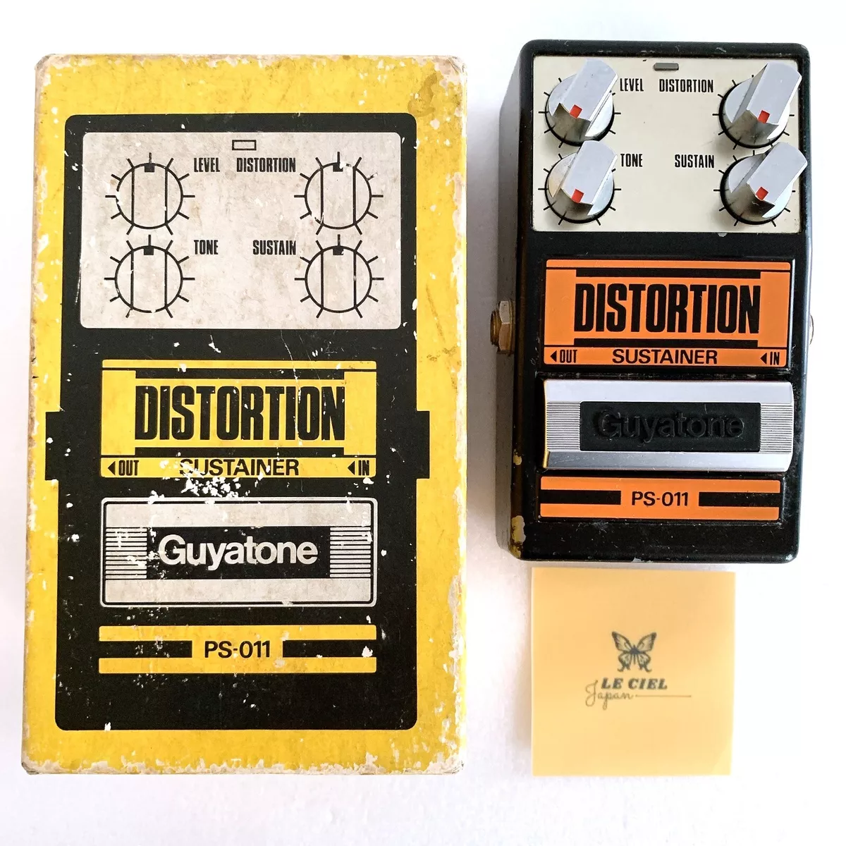 Guyatone PS 011 Distortion Sustainer Guitar Effects Pedal MIJ w