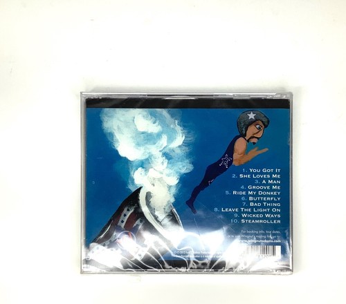 New Wingnut Adams CD Welcome to Grooveland Steamroller Wicked Ways Butterfly - Picture 3 of 3