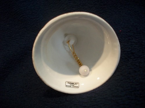 Handtuch Fine Bone China Blue Jay Glocke, 4-3/4" hoch - Bild 3 von 3