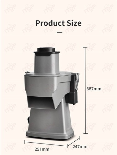 Electric Vegetable Dicer Fruit Slicer Potato French Fry Cutter 110V 220V Chopper - Bild 13 von 16