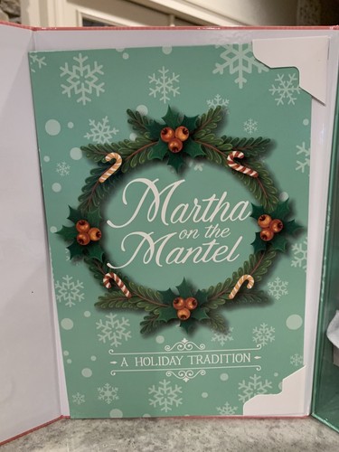 Martha Stewart Martha on the Mantle 2024 Weihnachtselfe Puppe, 10,5 Zoll - NEU - Bild 3 von 8