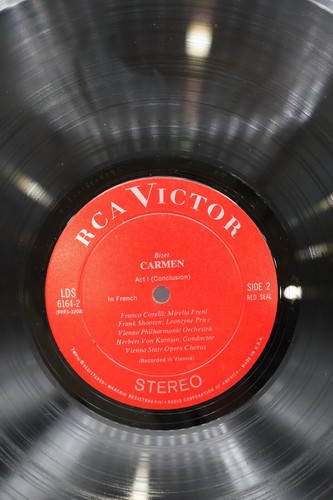 CARMEN RCA VICTOR RED SEAL 3 LP VINYL BOX SET w/BOOK VON KARAJAN LD 6164 - Picture 16 of 21