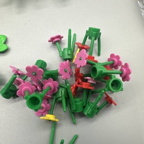 Riesige Menge Lego Pflanzen: 3 Minifiguren Blätter Blumen Botanisches Laub - Bild 13 von 19