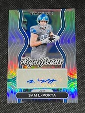 Sam LaPorta 2024 Prizm Silver Significant Auto SP #SS-SLA Detroit Lions