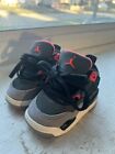Nike Air Jordan 4 Retro TD 'Infrared' 2022  BQ7670-061  Toddler Size 4C