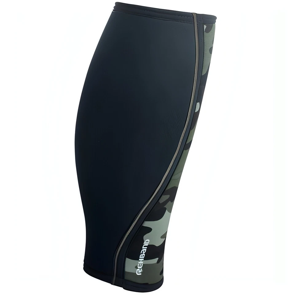 Rehband RX 5mm Shin & Calf Sleeve Support Camo Gym - Image 2 of 3
