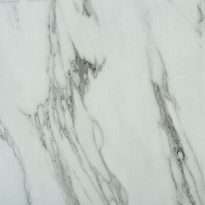 5er Pack Selbstklebende Premium Marmor Vinyl Bodenbelag Fliesen Küche Bad 5m²