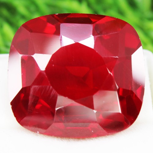 45-50 Ct Big Size Cushion Cut Loose Gemstone Natural Ruby - Picture 1 of 8