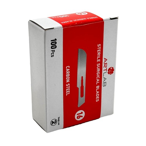 Artlab - Scalpel Knife Handle #3 With Blades 10, 11, 12, 12B, 15, Or 15C 100 PK - Picture 27 of 27