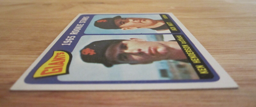 Ken Henderson/Jack Hiatt 1965 Topps #497 ROOKIE Card MLB San Francisco Giants - Bild 6 von 10
