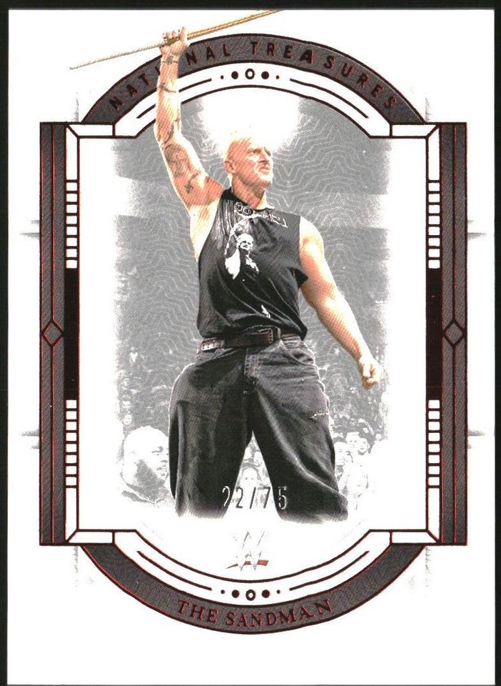 2024 Panini National Treasures WWE - The Sandman #84 - 1 of 1