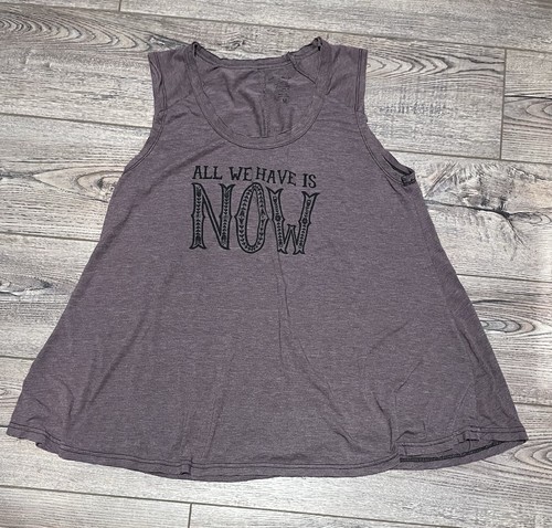 Serbatoio Natural Reflections Loose Fit Boho Tutto ciò che abbiamo è ora - Foto 1 di 2