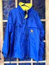Weatherproof Garment Company PERFORMANCE Jacket Blue/Yellow Men's Size L