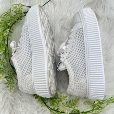 【送料込み】miu miu★SALE★5XX547 Miu Miu Women Platform Low Top Sneakers White Size 39.5EU | eBay