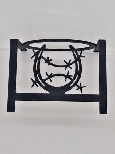 Black Candle Holder - Silhouette Cutouts - Great Pot Holder Also! - Picture 25 of 43