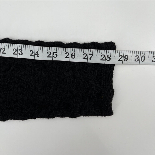 Nuevo con etiquetas Cárdigan Chico's Para Mujer Talla 1 EE. UU. M/8 Negro Encaje Arrugado Malla Volantes L/S - Imagen 10 de 16