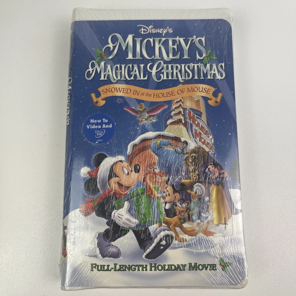 Mickeys Magical Christmas Snowed In at the House of Mouse VHS Clamshell Sealed - Image 2 of 4