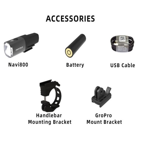 Enfitnix Navi 800 Smart Bicycle Front Light Auto Start Stop Full Cnc Nachtlicht - Bild 8 von 12