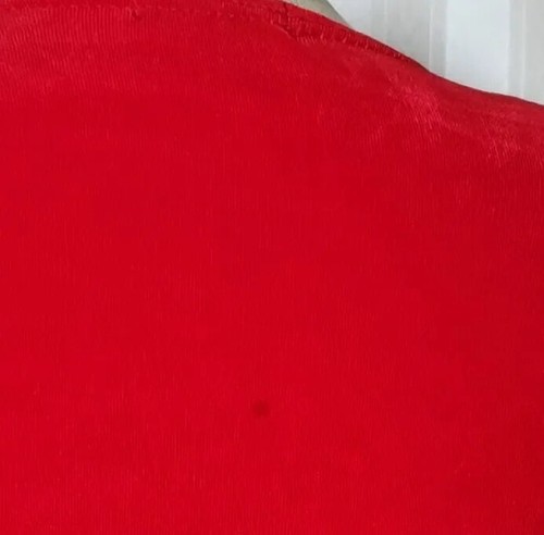 Cárdigan abierto Softwear Mark Singer para mujer talla PM rojo brillante vacaciones manga larga - Imagen 6 de 9