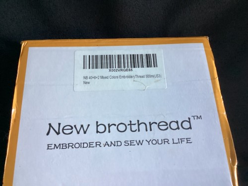 New Brothread - 40+8+2 Mixed Colors Embroidery Machine Thread - Picture 3 of 4