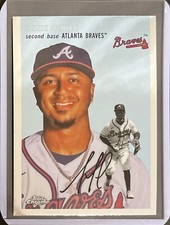Ozzie Albies - 2023 Topps Chrome Platinum Anniversary Baseball #194