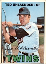 1967 Topps #431 Ted Uhlaender Minnesota Twins GD+