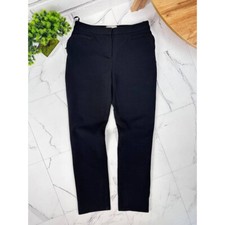 Prada Milano Womens Pants Trousers Luxury Wool Black Size 40IT W30/L28 actual