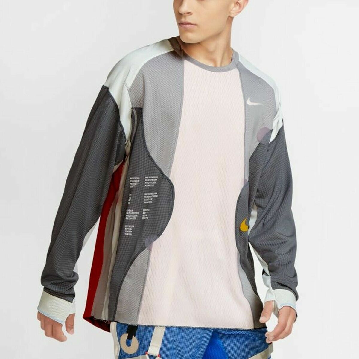 Nike Men's ISPA Long Sleeve Top OverReact Flyknit Hypebeast Nike Men's ISPA Long Sleeve Top OverReact Flyknit Hypebeast