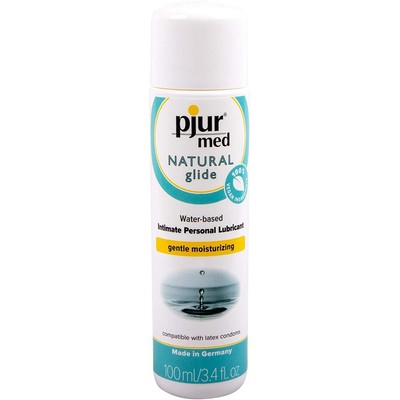 Pjur Med Natural Glide Water-Based Intimate Personal Lubricant 3.4oz