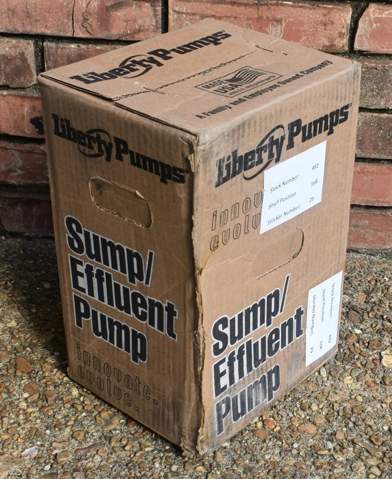 Bomba de sumidero sumergible Liberty 1/2 HP modelo 287 Foto 3 de 4