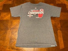 Majestic Cincinnati Reds 2012 Central Division Champs T-Shirt Youth XL Vintage