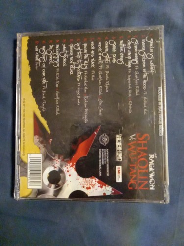 Shaolin Vs. Wu-tang by Raekwon (CD, 2011) Factory Sealed crack at bottom case - Picture 2 of 2