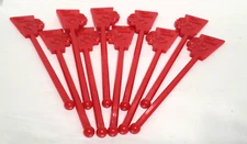 Four Roses Bourbon Whiskey Vintage Swizzle Stir Lot of 10 Cocktail Stir Stick
