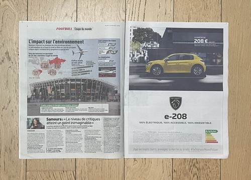 Journal L’Equipe Nº 24931 Du 16/11/2022 Qatar L’errance D’Arabie Mondial Nadal - Imagen 3 de 4