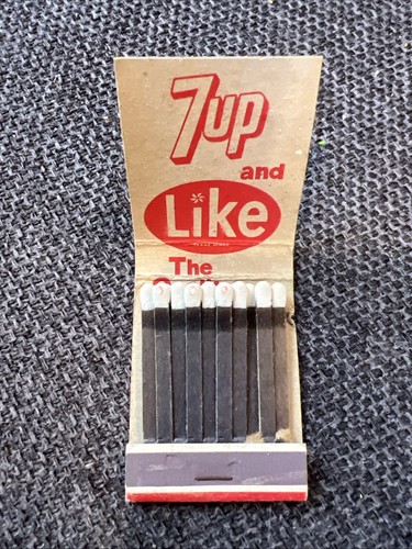 Vintage Early 7•up Seven Up Matchbook The Uncola Soda Advertising Ads E1C - Bild 2 von 4