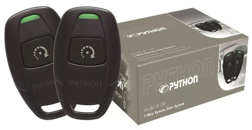 Python 4115P 1-Wege Fernstartsystem mit 2 Ein-Tasten-Fernbedienungen 1/4 Meile Reichweite