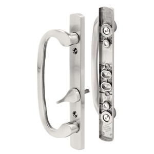 Prime Line Sliding Patio Door Pull Handle Set Satin Nickel Hardware Image Is Loading Prime Line Sliding Patio Door Pull Handle Set